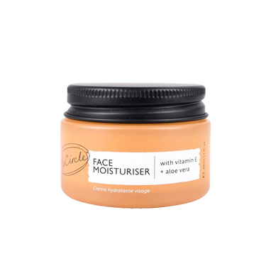 Face Moisturiser with Vitamin E + Aloe Vera 30ml